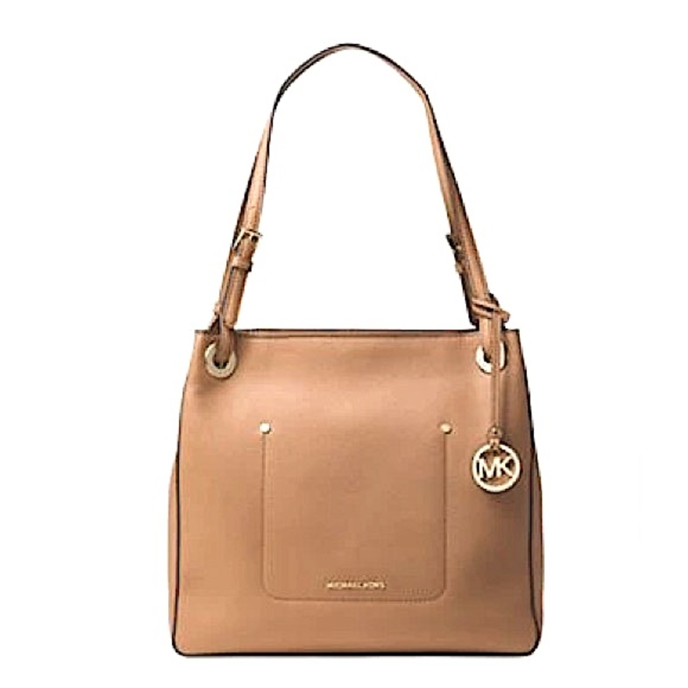 Michael Michael Kors Acorn Leather Walsh Medium Shoulder Tote View 2